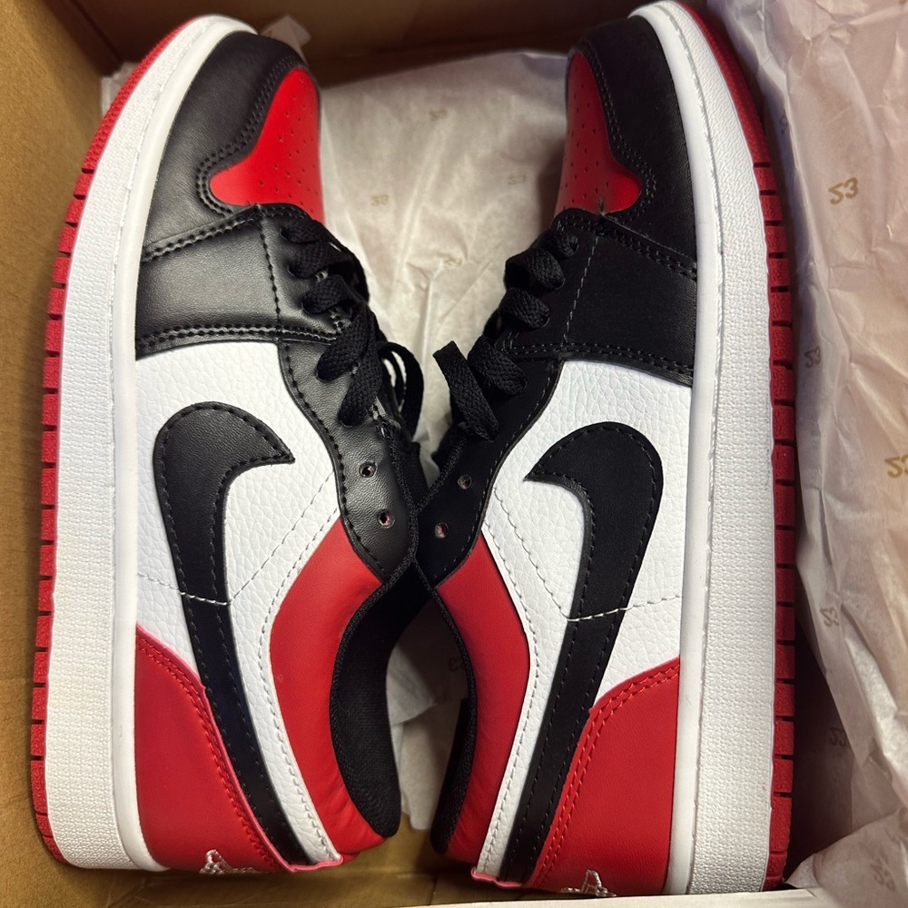 Air Jordan 1 Low Nike Red/White/Black